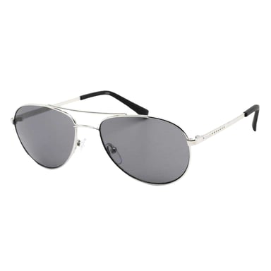 Calvin Klein Unisex Adult R165S 045 Sunglasses (Silver/Black)