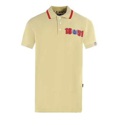 Aquascutum Mens London 1851 Polo Shirt (Light Yellow)