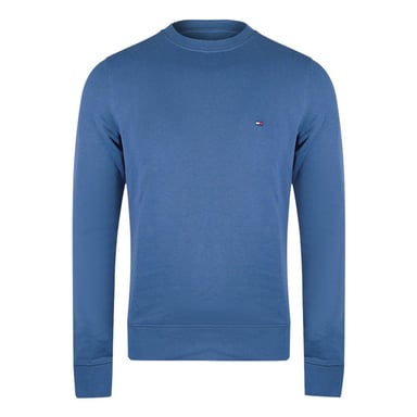 Tommy Hilfiger Mens Faded Crew Neck Sweatshirt (Blue)