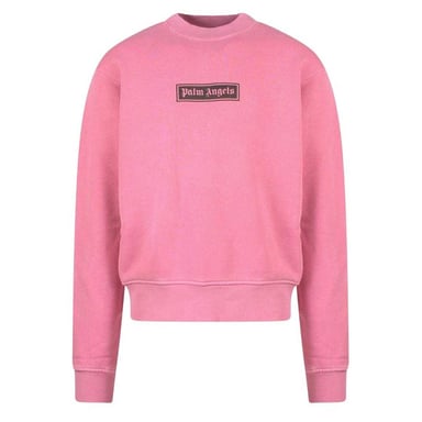 Palm Angels Unisex Adult Logo Sweatshirt (Pink)