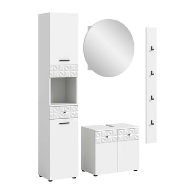 Furnilux Prisma badkamercombinatie nb hoogglans mdf tz