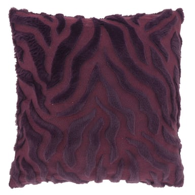 Unique Living sierkussen fenna 45x45cm dark purple