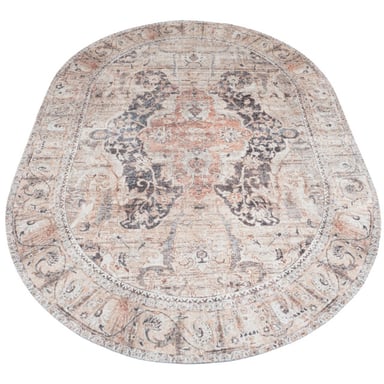 Veer Carpets Vloerkleed mahal beige 00 ovaal 160 x 230 cm
