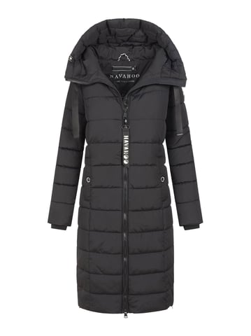 Navahoo Mondmädchen Women’s Winter Quilted Coat with Hood and Fleece Lining
