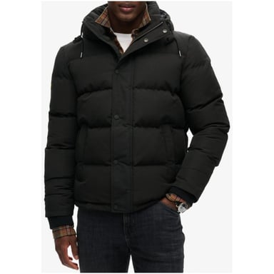 Hooded padded jacket