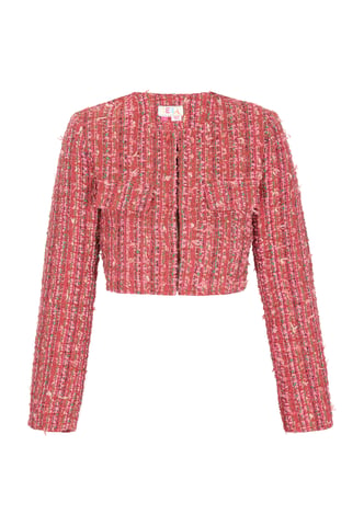 IZIA Jas vrouwen roze rood