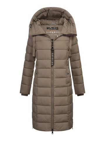 Navahoo Mondmädchen Women’s Winter Quilted Coat with Hood and Fleece Lining