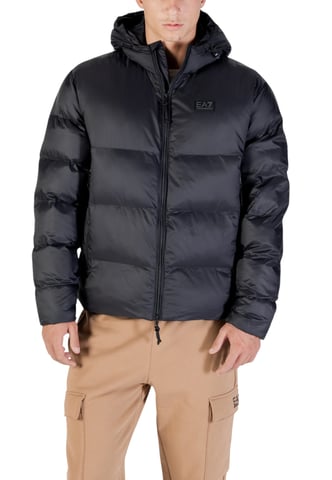 Padded Jacket Hooded Zip Closure