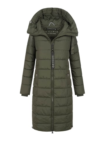Navahoo Mondmädchen Women’s Winter Quilted Coat with Hood and Fleece Lining