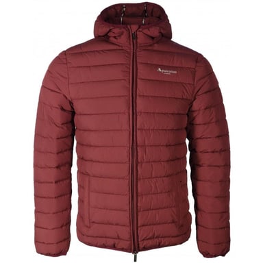 Aquascutum Mens Active Hooded Jacket (Burgundy)