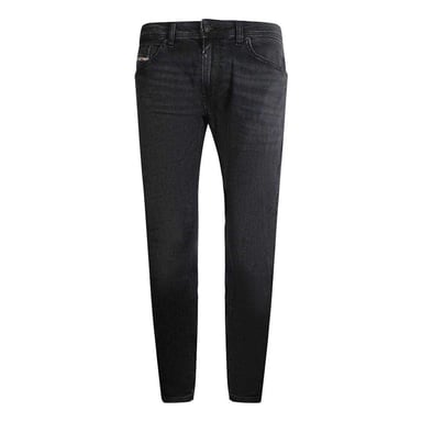 Diesel Mens Tommer-R Denim Faded Jeans (Black)