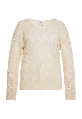 usha Pullover women cream