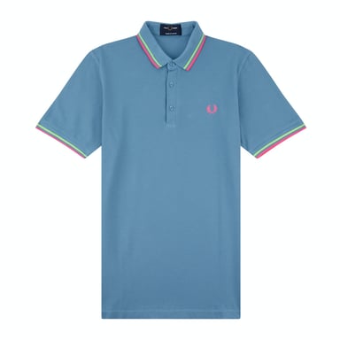 Fred Perry Mens Pique Polo Shirt (Blue)