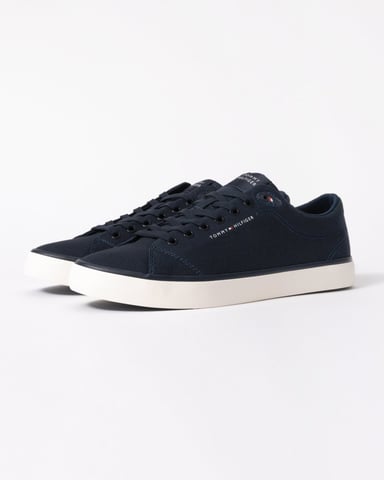 Tommy Hilfiger Hi Vulc Low Canvas Bla