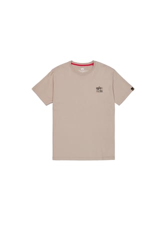 Camo Logo Puff Print Backprint T-Shirt
