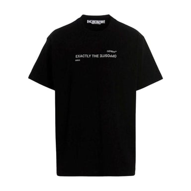 Off White Mens Exactly The Opposite T-Shirt (Black)