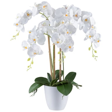 Kopu ® kunstbloem orchidee 62 cm met te pot phalenopsis