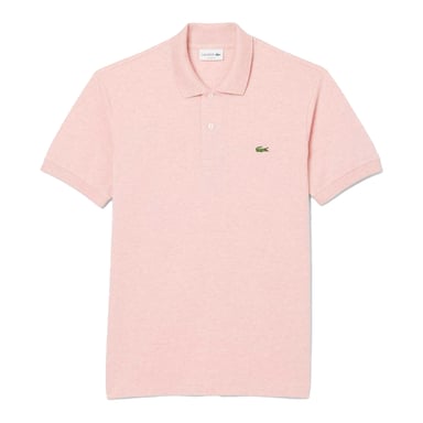 Lacoste Mens L.12.12 Marl Classic Polo Shirt (Pink)