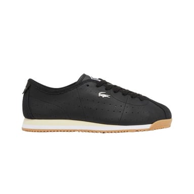 Lacoste Mens Club Leather Low Trainers (Black)