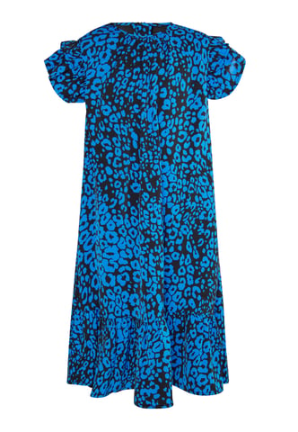 Faina Jurk meisjes (kinderen) Blauw Zwart