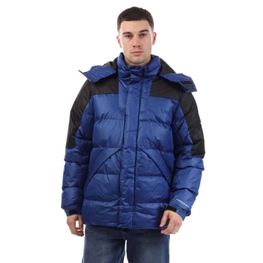 Crosshatch Mens Camptor Panelled Jacket (Blue)