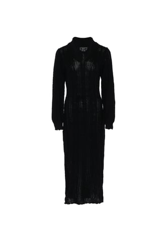 Faina knitted dress women black