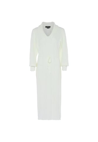 Faina knitted dress women off-white