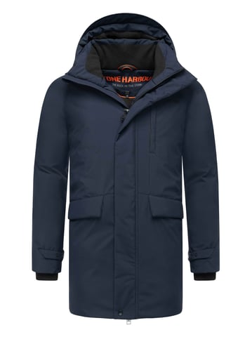 Stone Harbour Emriis heren winterjas met fleecevoering en capuchon