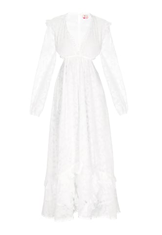 IZIA jurk vrouwen wit