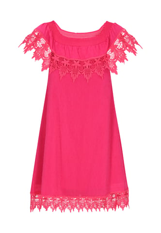 IZIA jurk vrouwen fuchsia