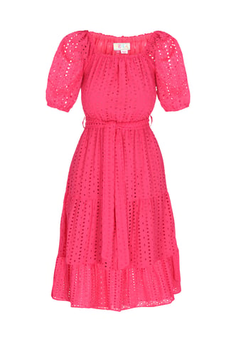 IZIA jurk vrouwen fuchsia