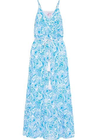 IZIA Dress women blue white