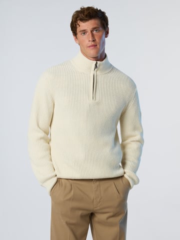 North Sails Sweater Fisherman's rib half-zip