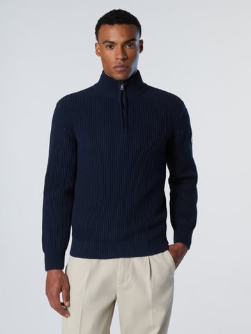 North Sails Sweater Fisherman's rib half-zip