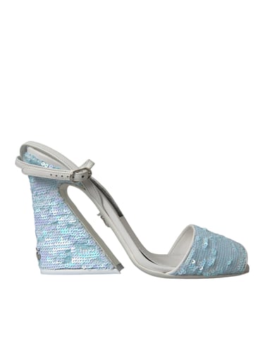 Sequin Embellished High Heel Sandals