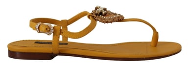 Dolce Gabbana Sandaler Gula La9729