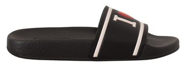 I Love Slides Men Black Slides