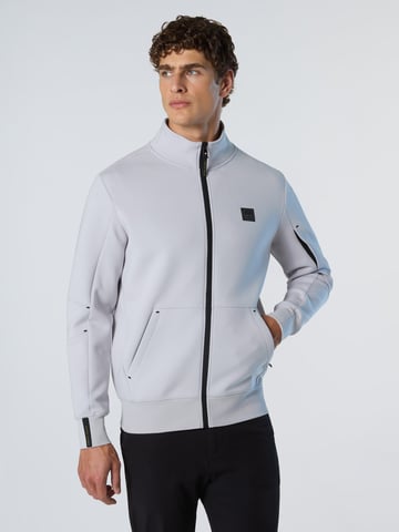 North Sails Sweatshirt Scuba fabric with full-zip
