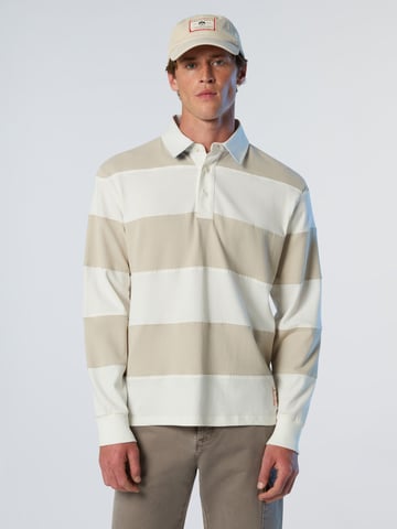North Sails Rugby Top Striped long-sleeved