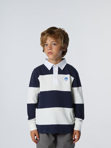 North Sails Rugby Top Striped long-sleeved