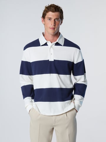 North Sails Rugby Top Striped long-sleeved