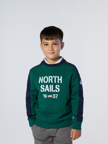 North Sails Sweatshirt With flock print