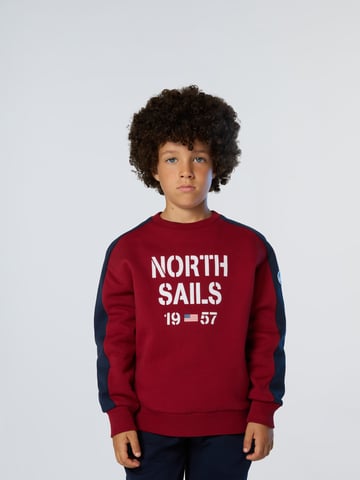 North Sails Sweatshirt With flock print