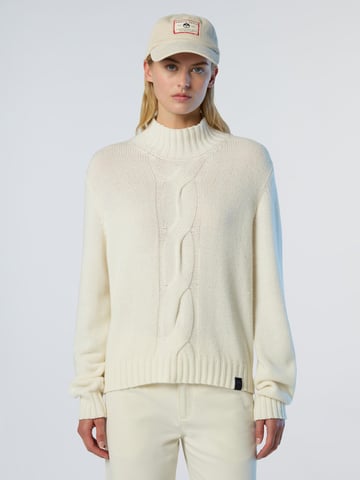 North Sails Sweater Mock-neck with maxi cable knit