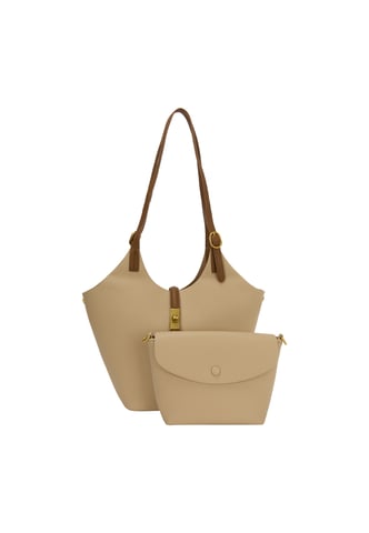 FELIPA 2-in-1 draagtasset 2-in-1 draagtasset vrouwen beige