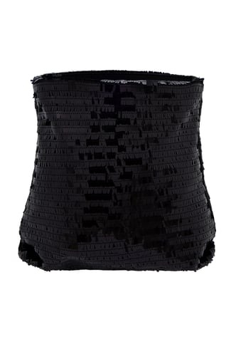 Faina clutch clutch Black