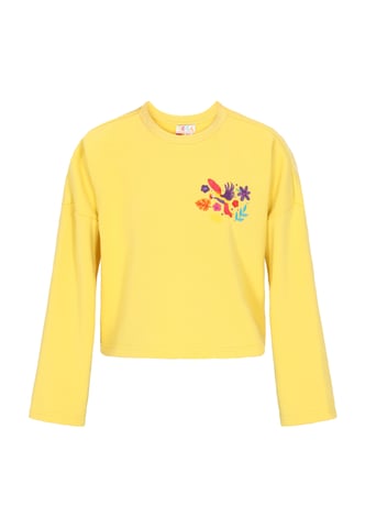IZIA Sweatshirt vrouwen Geel