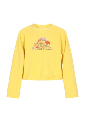 IZIA Sweatshirt vrouwen Geel