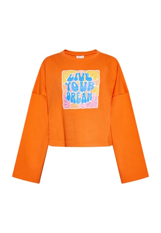 IZIA Sweatshirt women orange