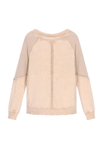 IZIA Sweatshirt vrouwen beige